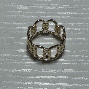 Elegant Gold Chain Link Ring